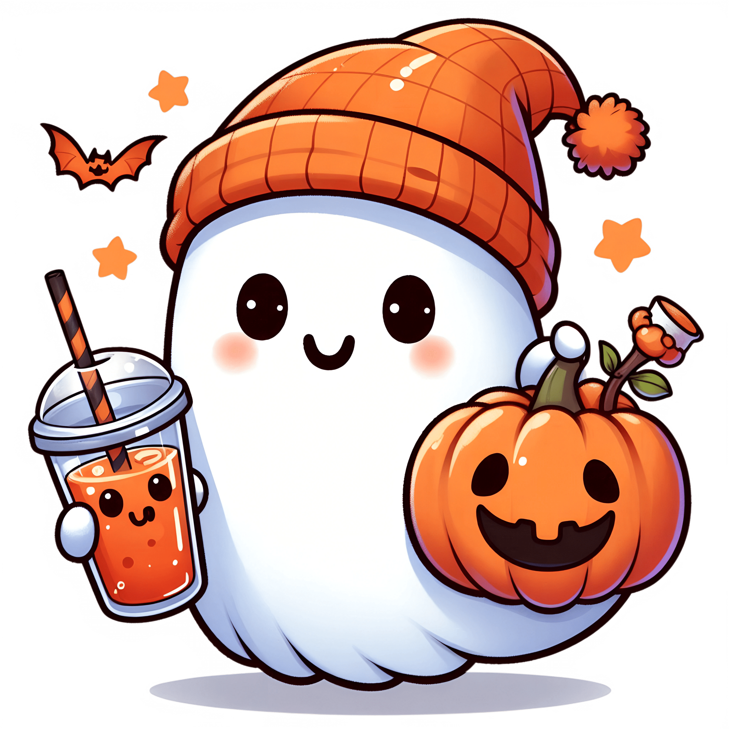 —Pngtree—funny halloween ghost sublimation clipart_16227600